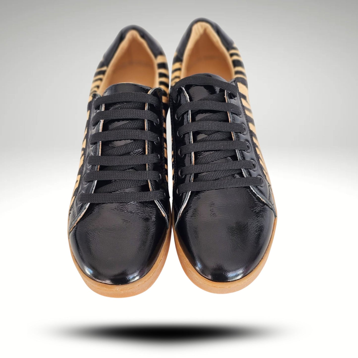 Zapatillas Lara Zebra Piel.