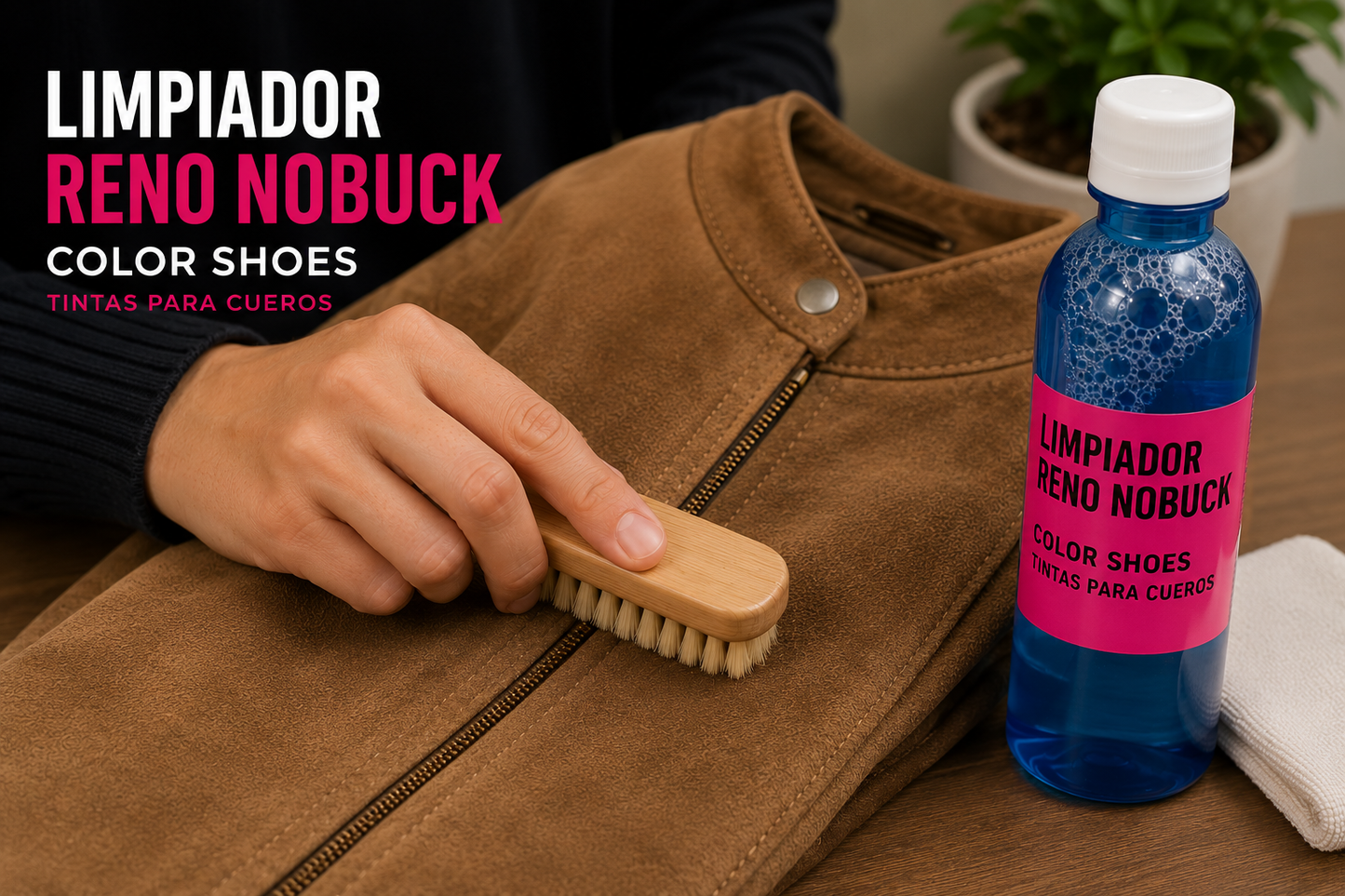 Limpiador Reno Nobuck Color Shoes.