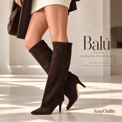 BOTA BALÚ CHOCOLATE.