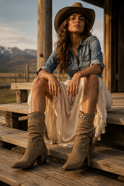 Bota Sienna Calloway - Vison.