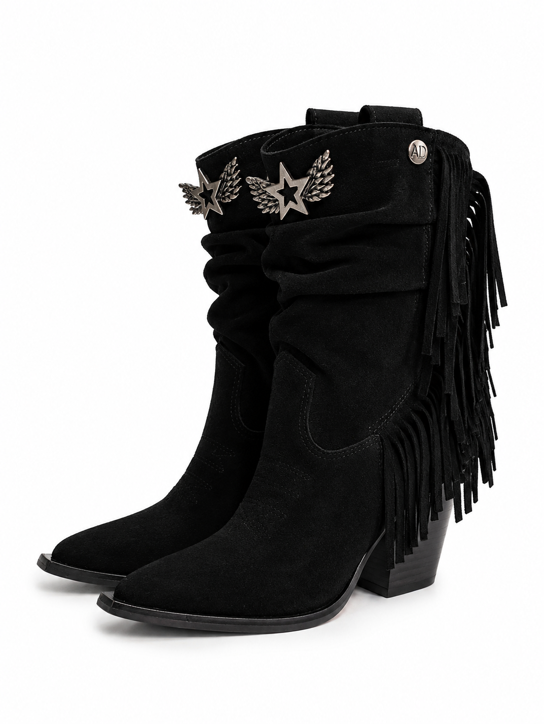 Botin Siena Noir · Gamuza Negra.