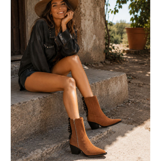 Botin Cassidy Tabaco – Colección Montana.